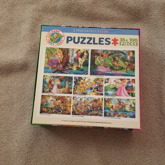 EuroGraphics Beautiful Hair Puzzle Jigsaw Puzzle (100-Piece) - Picture 3 of 3